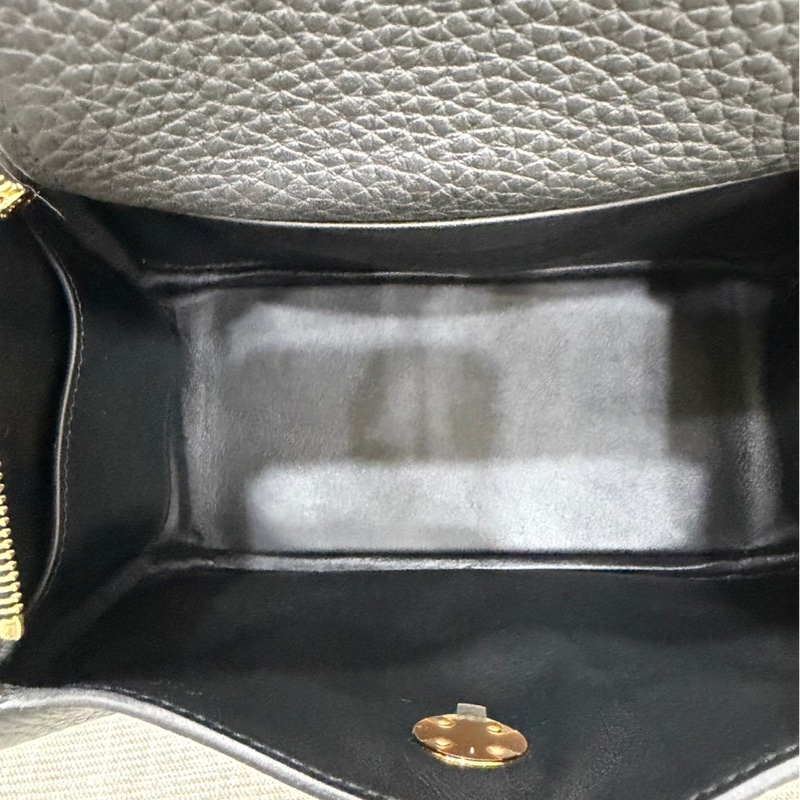 Hermes 愛馬仕 Mini Lindy 2代 黑金 W刻-19