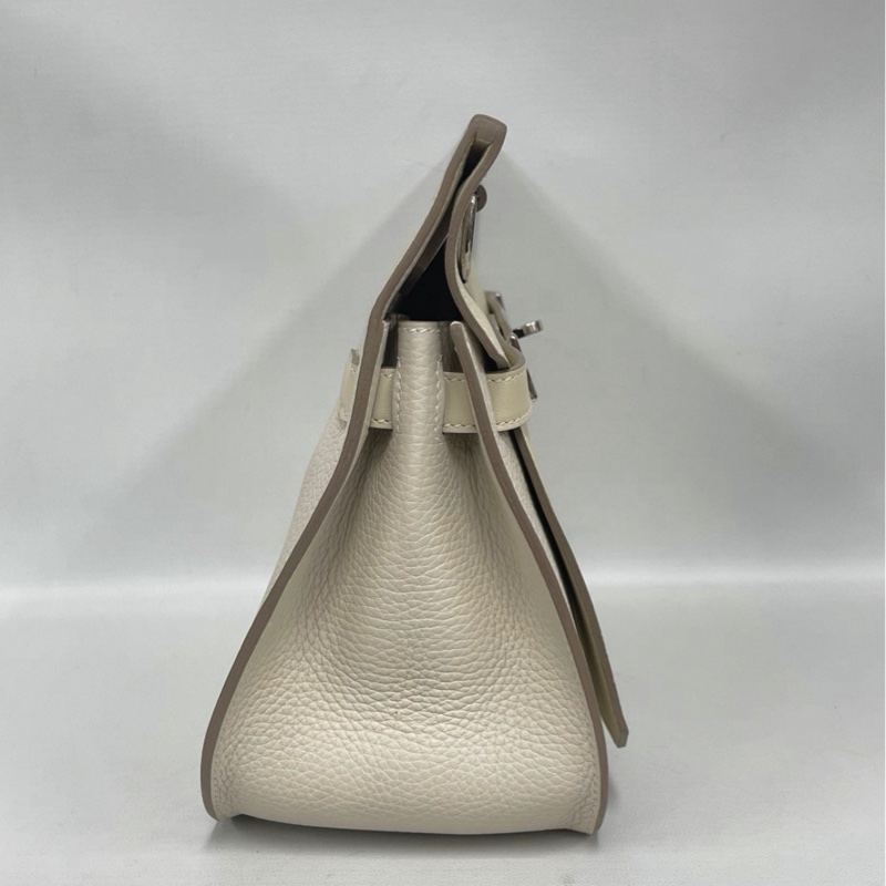 Hermes愛馬仕 Jypsiere 28 吉普賽28 白色銀扣 T刻-3