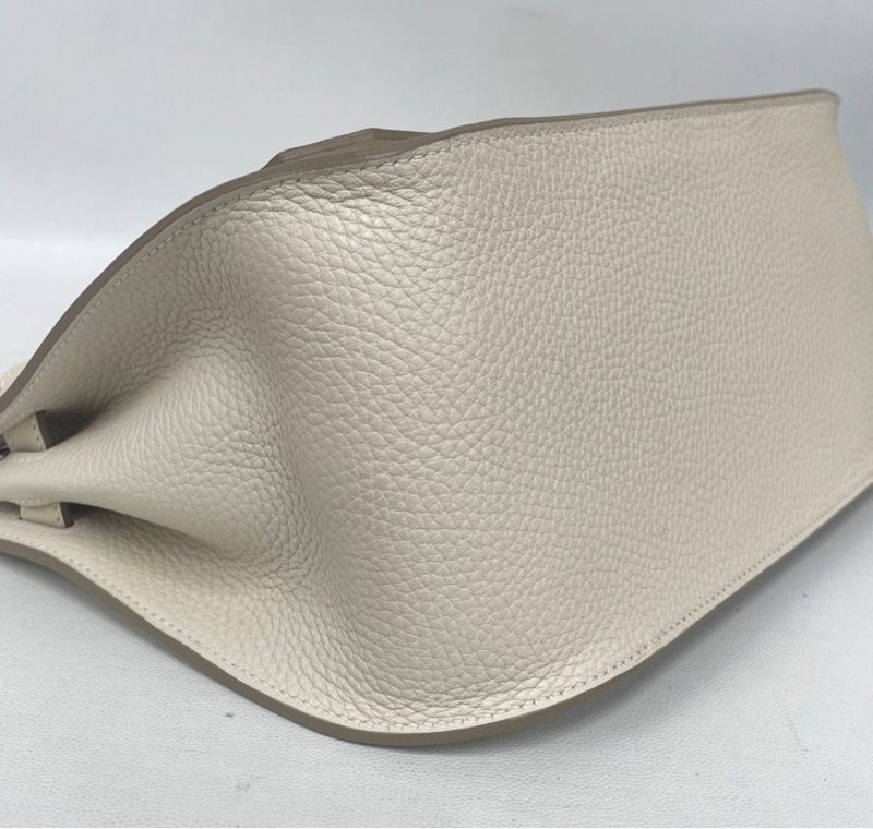 Hermes愛馬仕 Jypsiere 28 吉普賽28 白色銀扣 T刻-5