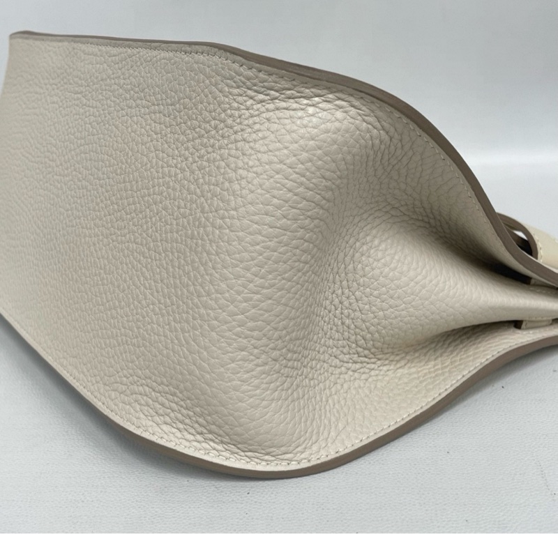 Hermes愛馬仕 Jypsiere 28 吉普賽28 白色銀扣 T刻-6