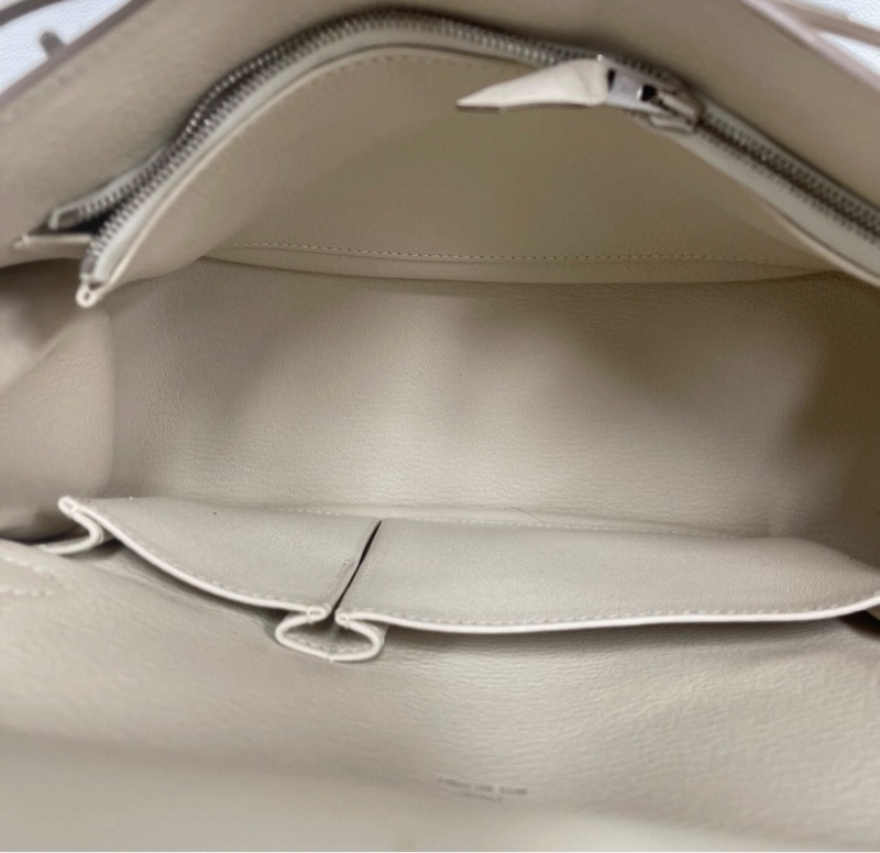 Hermes愛馬仕 Jypsiere 28 吉普賽28 白色銀扣 T刻-7