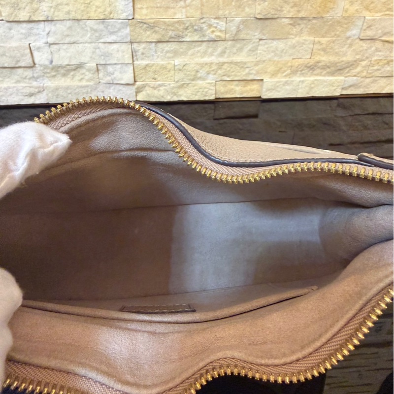 LV M46112 bagatelle大象灰壓花牛角包 手提包 斜背包-17