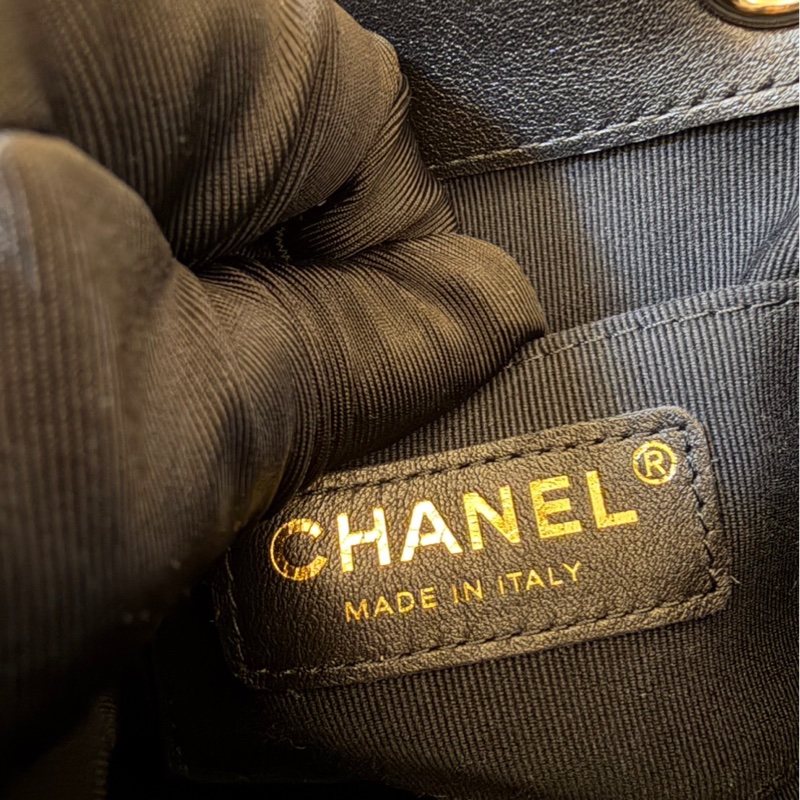 香奈兒CHANEL✨爆款duma雙肩包 黑金-21