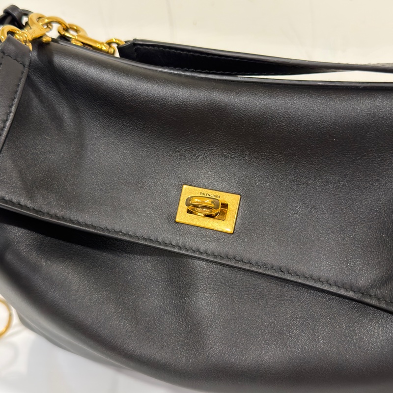 #大全配🈶台灣購證 #專櫃15萬 巴黎世家黑金Rodeo 33cm #超甜💰出清割愛-13