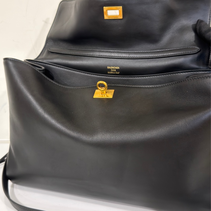 #大全配🈶台灣購證 #專櫃15萬 巴黎世家黑金Rodeo 33cm #超甜💰出清割愛-14