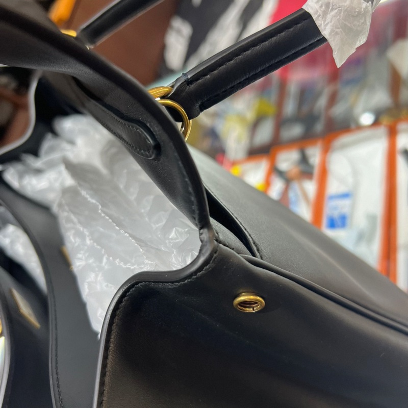 #大全配🈶台灣購證 #專櫃15萬 巴黎世家黑金Rodeo 33cm #超甜💰出清割愛-26