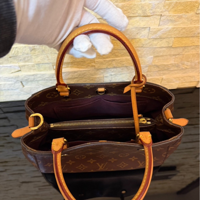 LV  經典MONTAIGNE  BB  系列三層  手提包  肩背包  斜背包  蒙田包  三用包-19