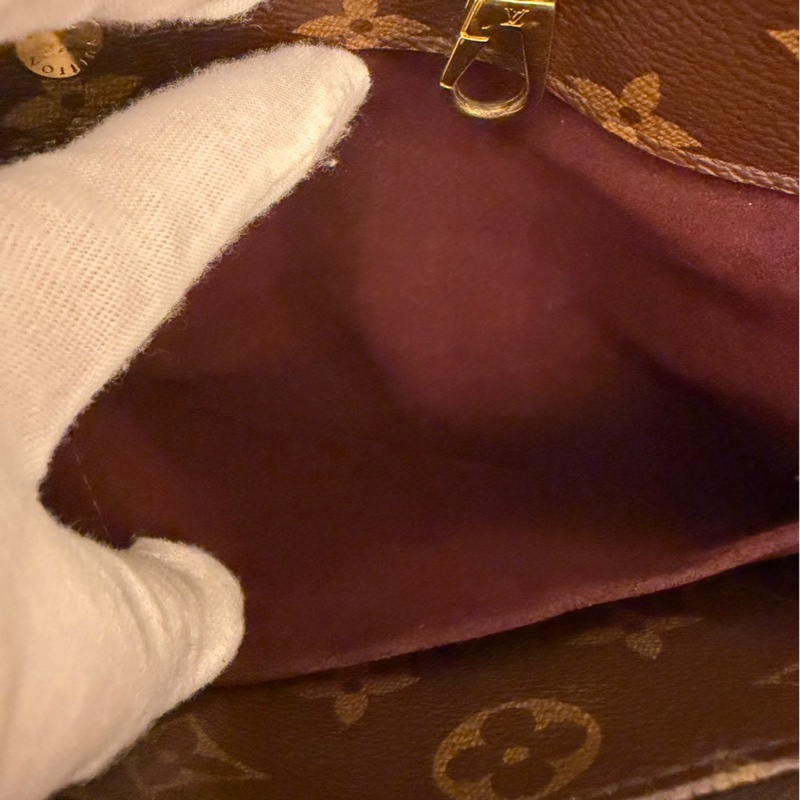 LV  經典MONTAIGNE  BB  系列三層  手提包  肩背包  斜背包  蒙田包  三用包-27