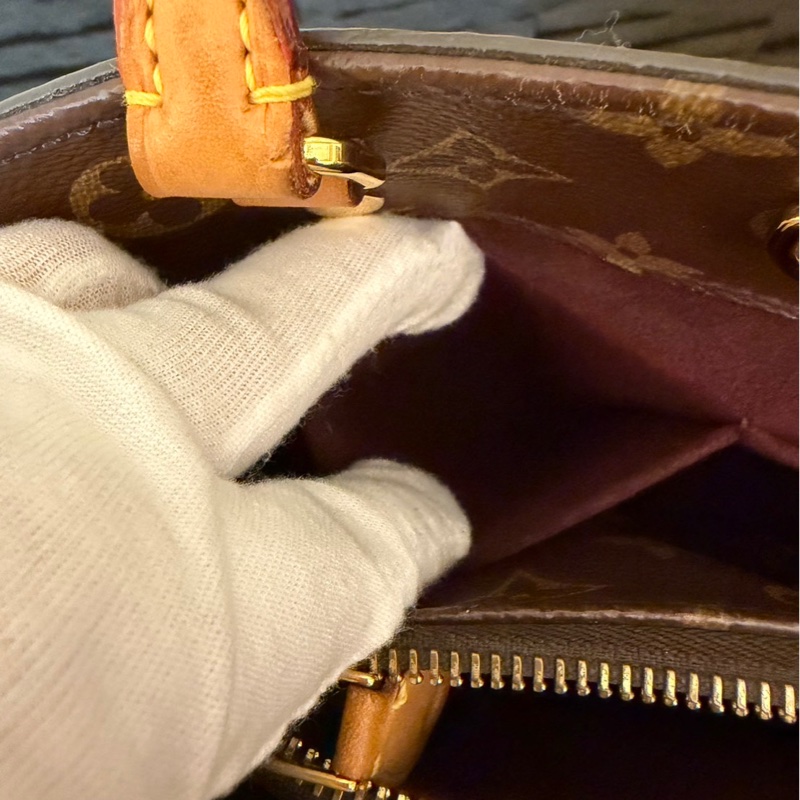 LV  經典MONTAIGNE  BB  系列三層  手提包  肩背包  斜背包  蒙田包  三用包-28