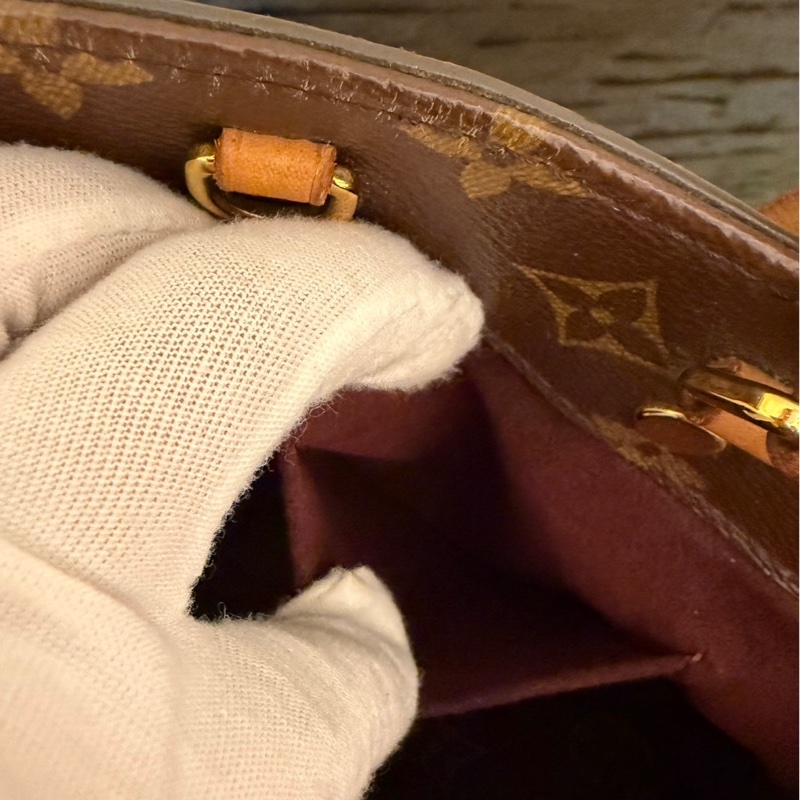 LV  經典MONTAIGNE  BB  系列三層  手提包  肩背包  斜背包  蒙田包  三用包-29