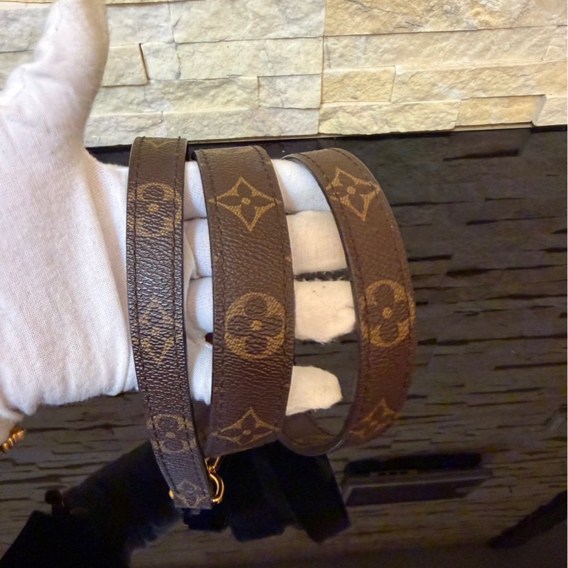 LV  經典MONTAIGNE  BB  系列三層  手提包  肩背包  斜背包  蒙田包  三用包-37