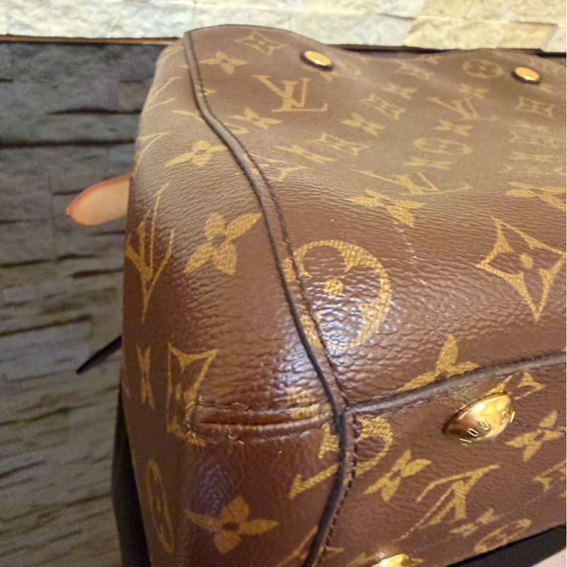 LV  經典MONTAIGNE  BB  系列三層  手提包  肩背包  斜背包  蒙田包  三用包-53