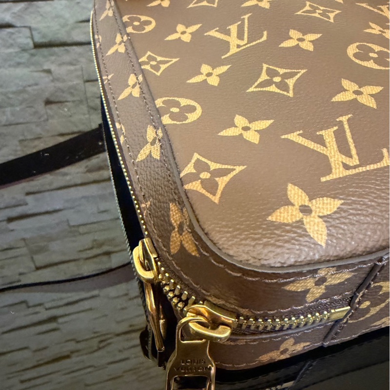 Lv M44754絕版限量老花soft trunk郵差包-11