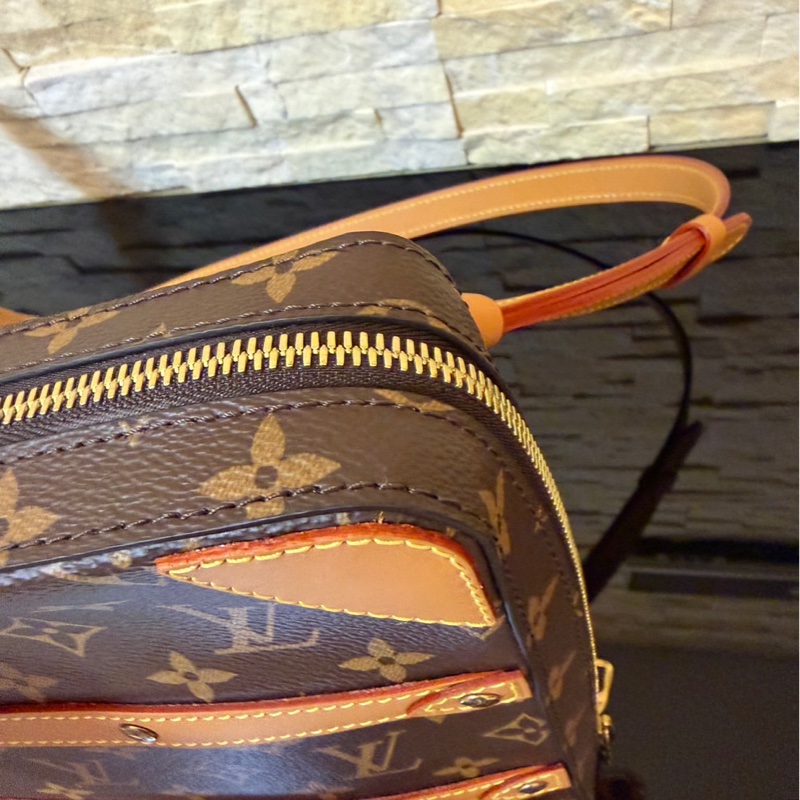 Lv M44754絕版限量老花soft trunk郵差包-14