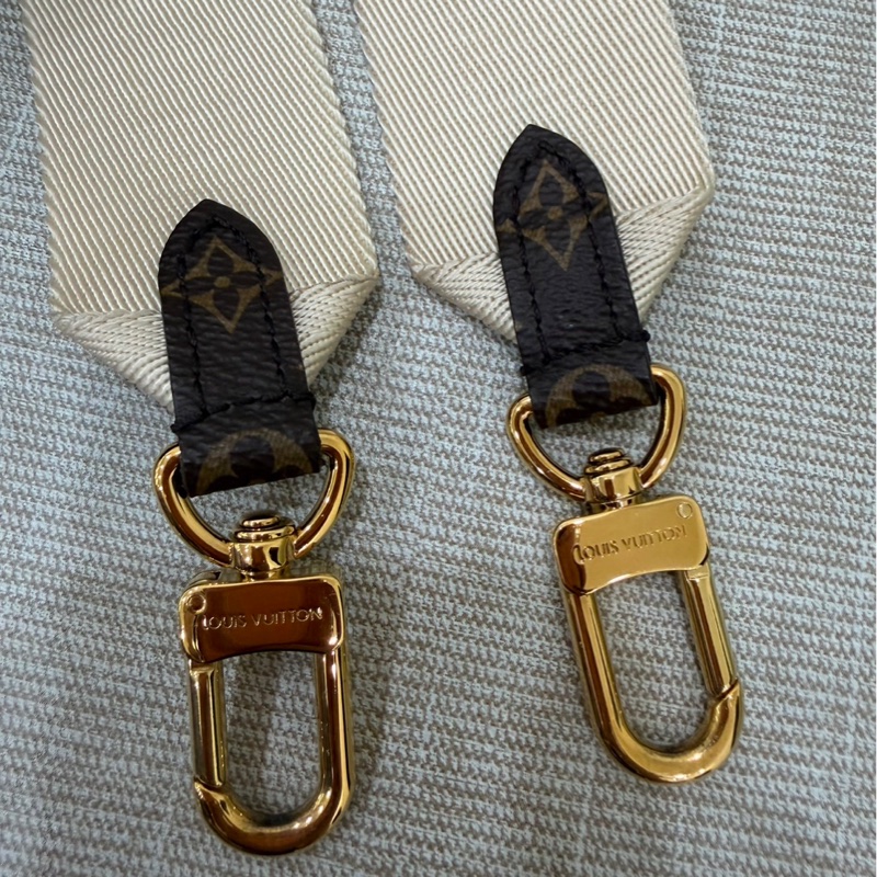 LV M46653 OnTheGo East West系列Reverse皮革飾邊帆布手提包 斜背包-34