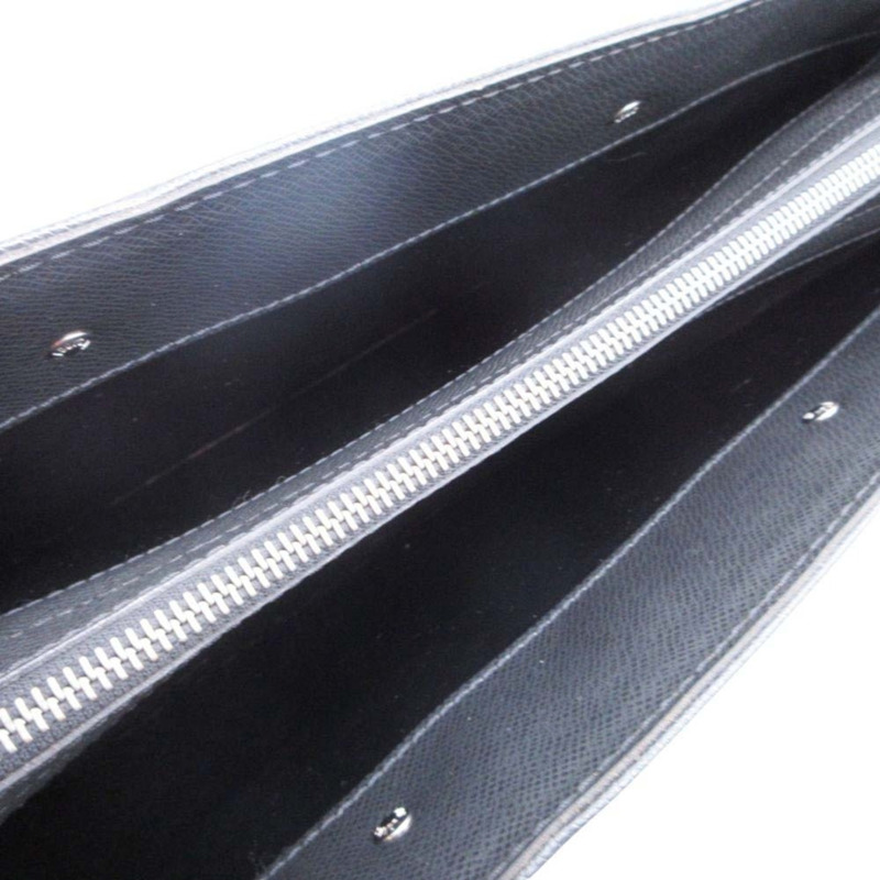 路易威登 M30052 Taiga Porte-Document Rozan 商務公事包 黑色 男女通用-6