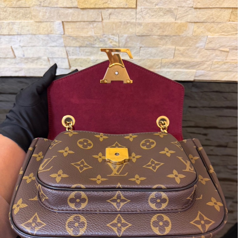 LV M45592經典 PASSY 系列 Monogram 帆布肩背包 斜背包-16