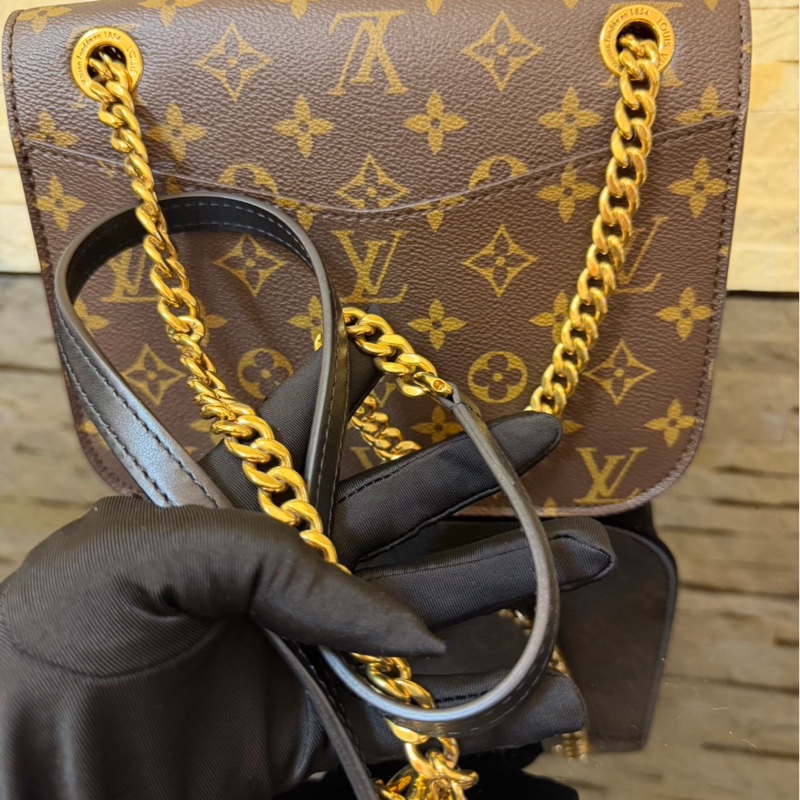 LV M45592經典 PASSY 系列 Monogram 帆布肩背包 斜背包-22