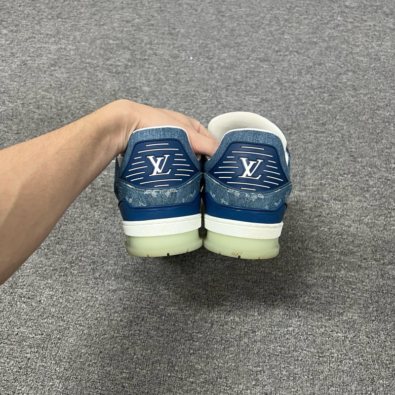 97新 Louis Vuitton Lv 牛仔 Trainer 休閒鞋 44碼-3