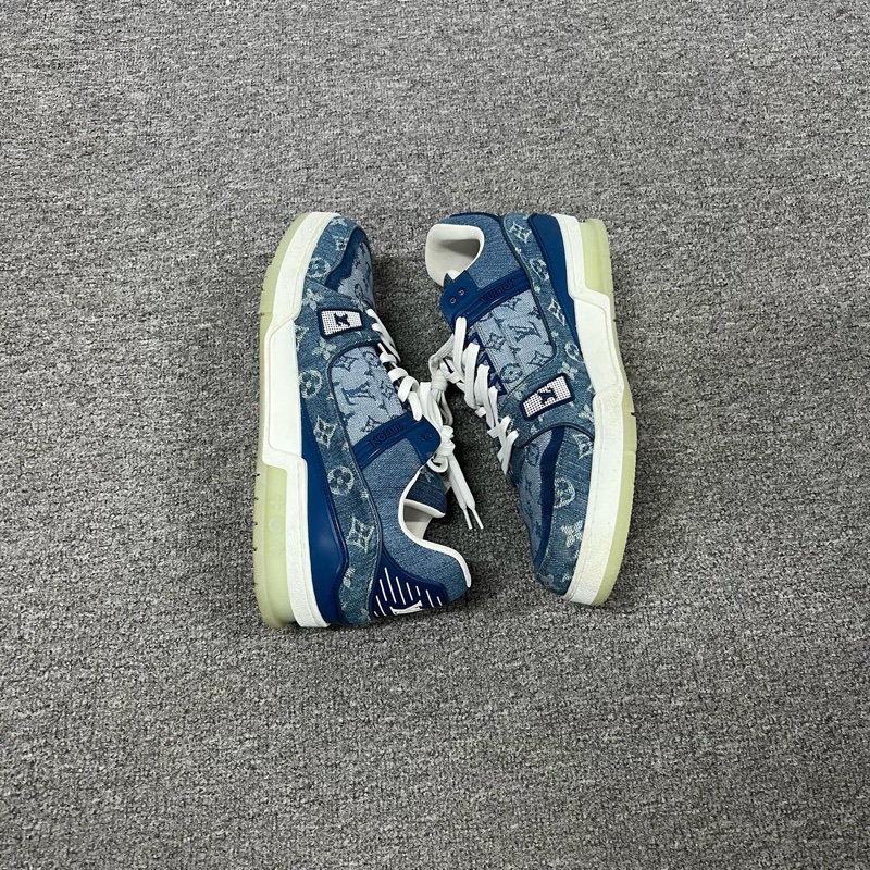 97新 Louis Vuitton Lv 牛仔 Trainer 休閒鞋 44碼-5