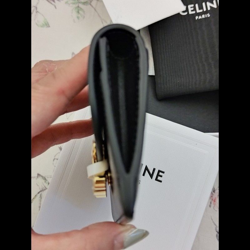 CELINE卡包（黑金）-8