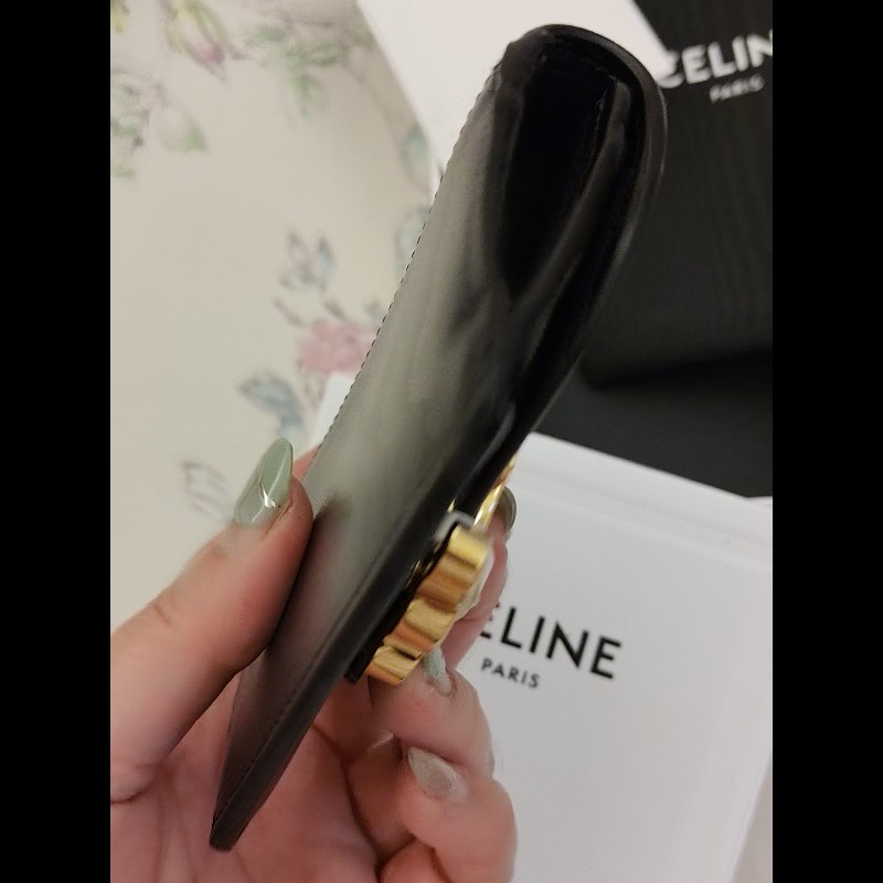 CELINE卡包（黑金）-9