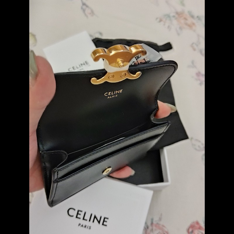 CELINE卡包（黑金）-11