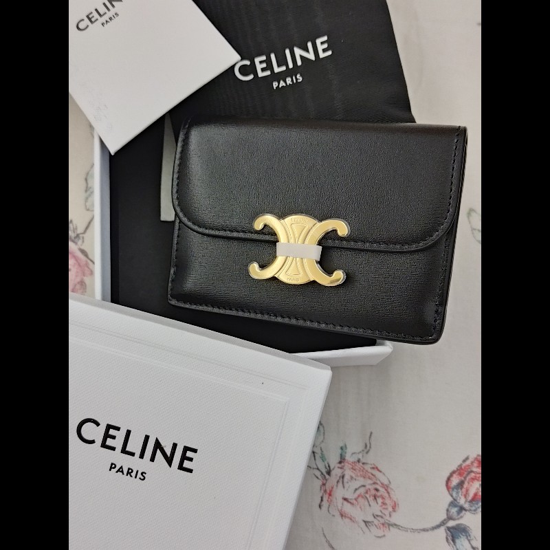 CELINE卡包（黑金）-18