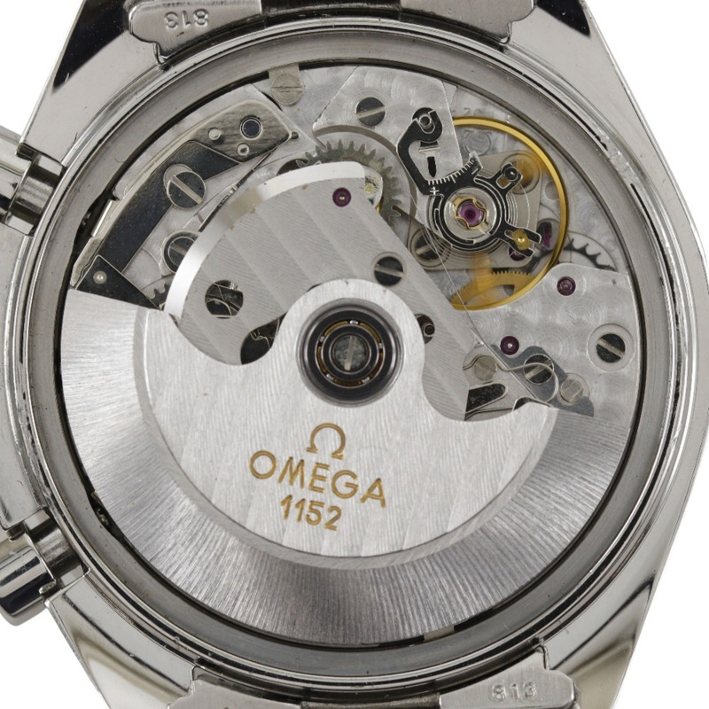 歐米茄超霸系列腕錶，1152型機芯，3511.50，不鏽鋼材質，自動計時碼錶，黑色錶盤，男款-3