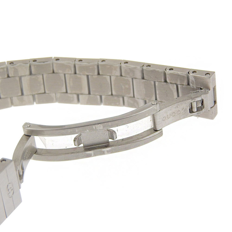 Gucci Grip 腕錶 157.5/YA157501 不鏽鋼石英模擬顯示 白色錶盤 女士款-6