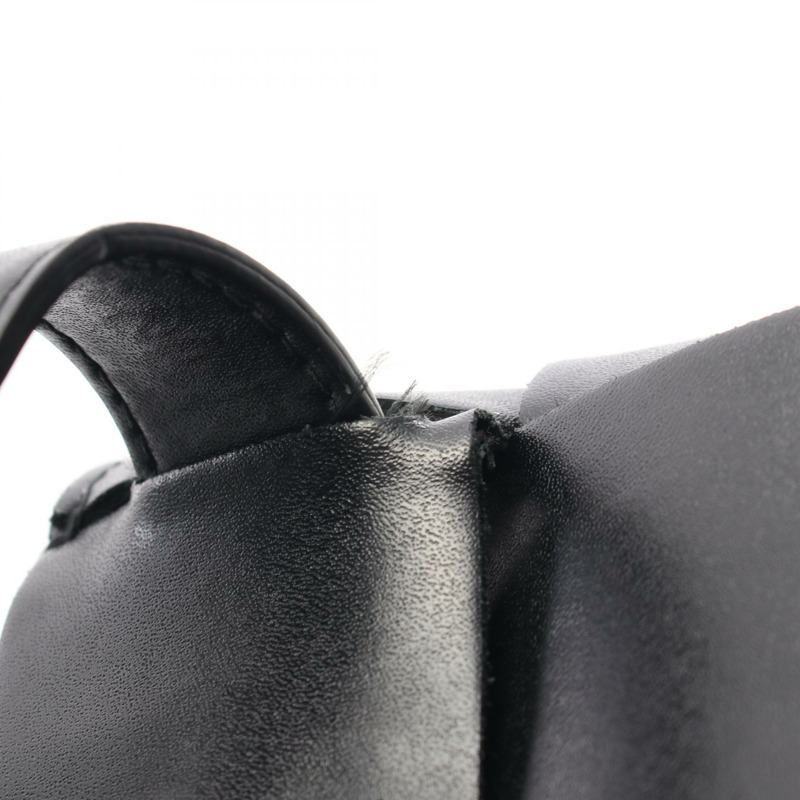 BOTTEGA VENETA Cassette Maxi Intrecciato 腰包 668572 皮革 黑色-8