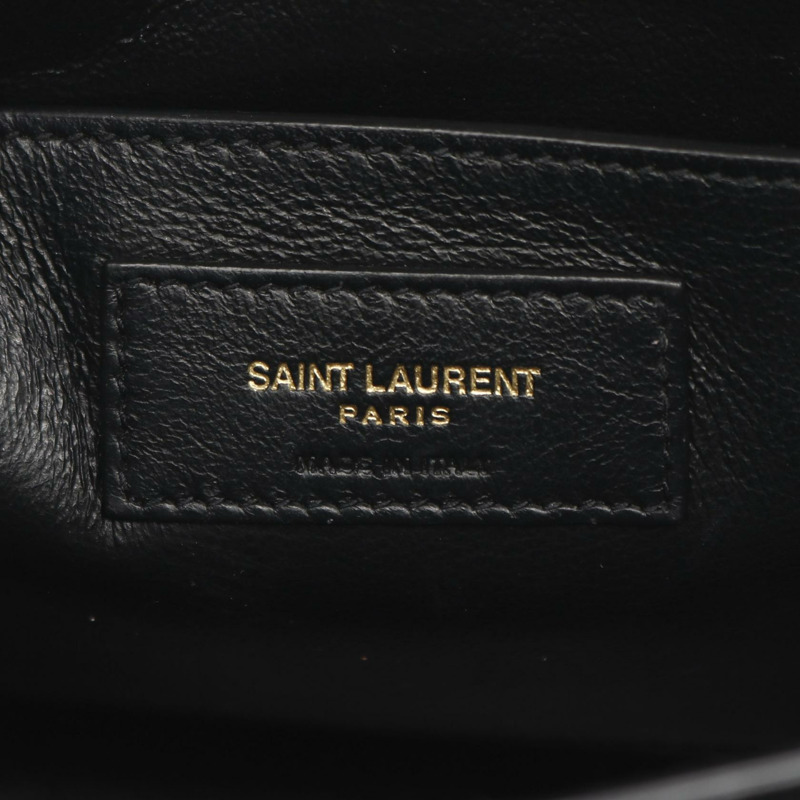 SAINT LAURENT PARIS Cassandra 肩挎斜背包 623931 皮革 米色-3