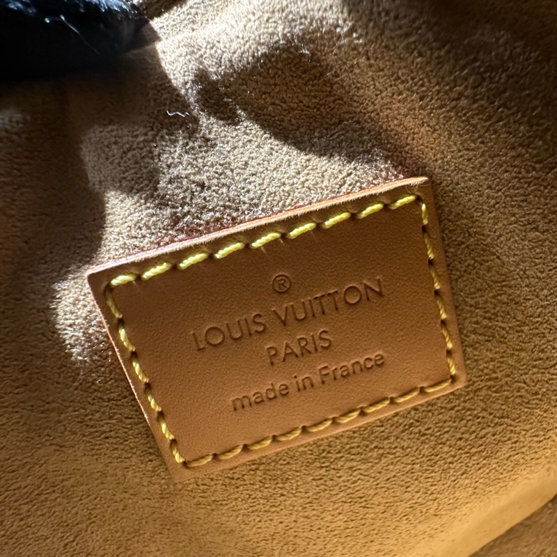 LOUIS VUITTON Loop 经典老花 月亮包豌豆包腋下包手提单肩包-6