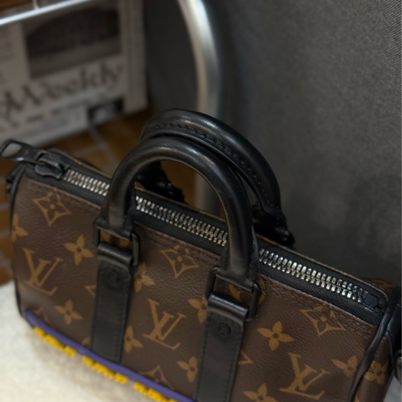 Lv Keepall Xs Rubber 限量款-11