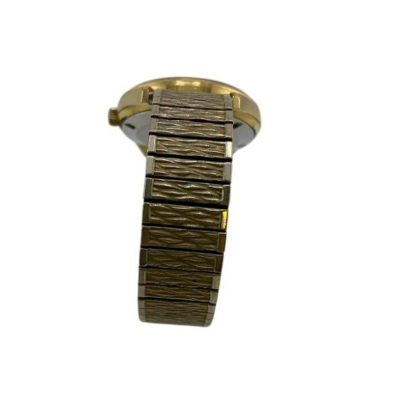 浪琴表(LONGINES)三針日期顯示腕錶,黃金材質,男士款-3