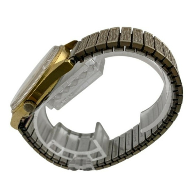 浪琴表(LONGINES)三針日期顯示腕錶,黃金材質,男士款-4