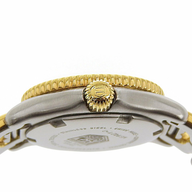 TAG HEUER 專業 200 公尺防水錶 WG1421-0/WG1421.BB0431,不鏽鋼錶殼,鍍金石英機芯,指針式顯示,象牙色錶盤,女士款-5