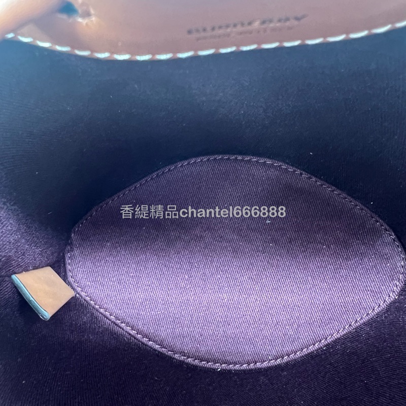 💗香緹國際精品💗 664 Burberry 格紋小水桶 離櫃閒置-5