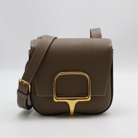 HERMES Della mini - 灰金 U