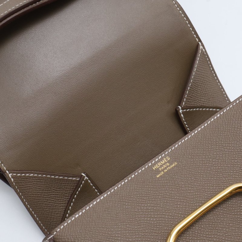 HERMES Della mini - 灰金 U-2