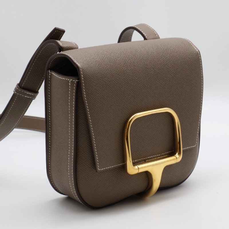 HERMES Della mini - 灰金 U-6