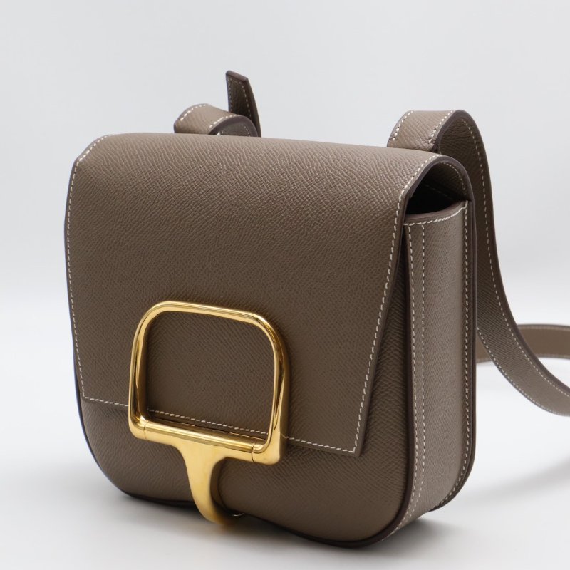 HERMES Della mini - 灰金 U-7