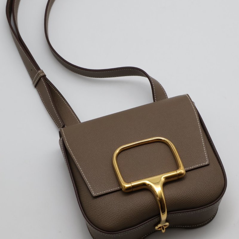 HERMES Della mini - 灰金 U-8