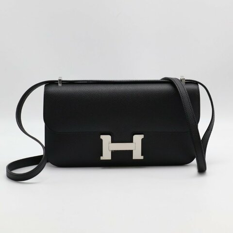 HERMES Constance elan 24 - 黑銀 W