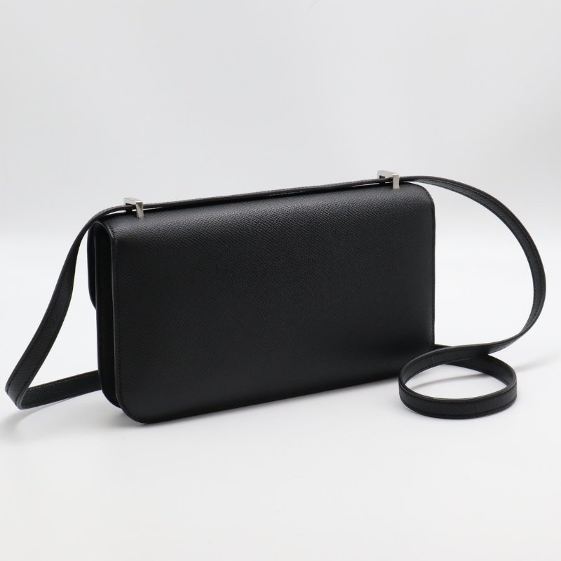 HERMES Constance elan 24 - 黑銀 W-1