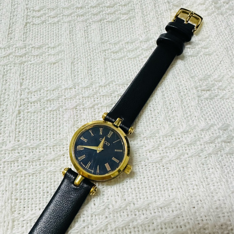 GUCCI 雪莉系列石英手錶 極美✨-0