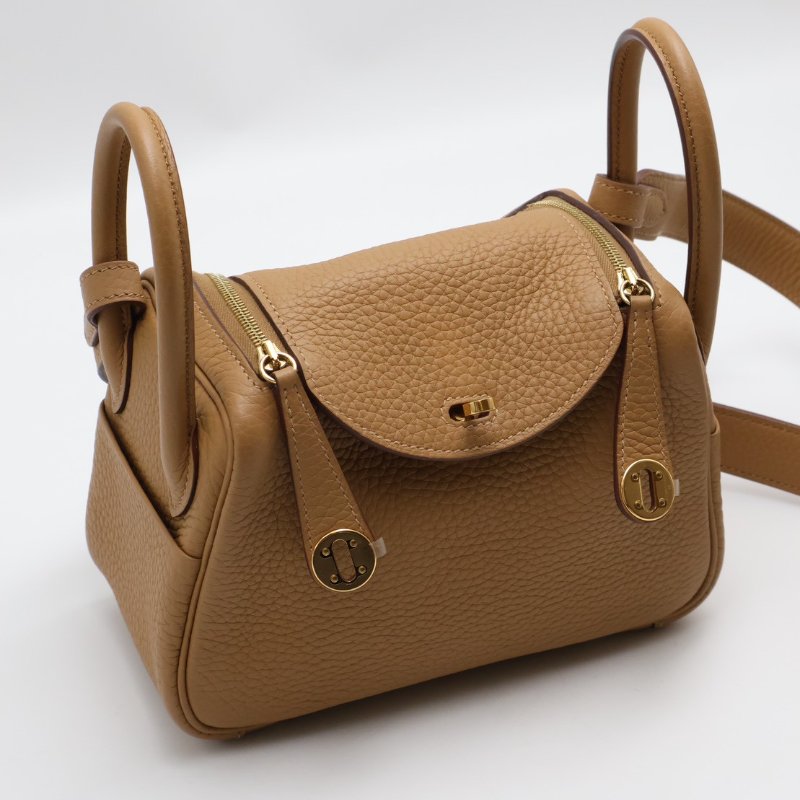 HERMES Mini lindy -  餅乾金 U-2