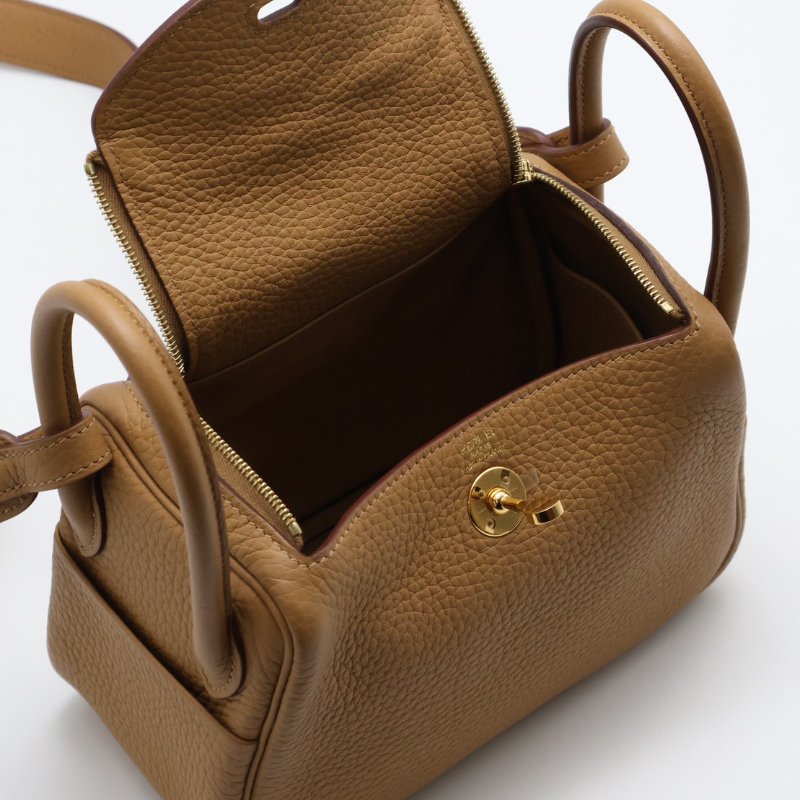 HERMES Mini lindy -  餅乾金 U-4
