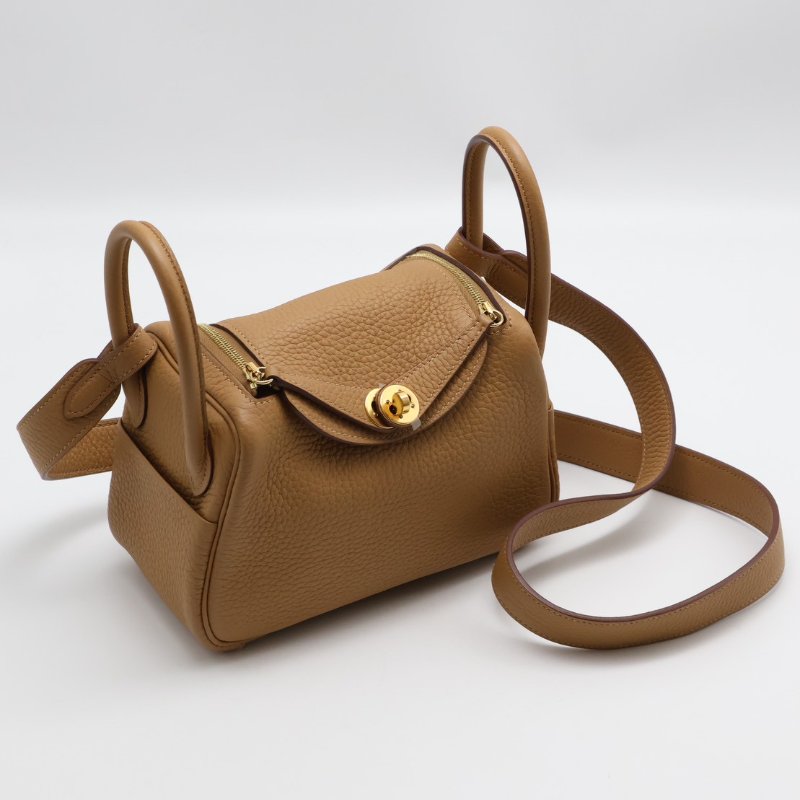 HERMES Mini lindy -  餅乾金 U-9