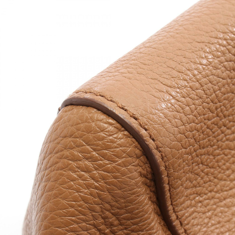 Miu Miu Vitterodino 棕色皮革單肩斜挎包,二手女款-4